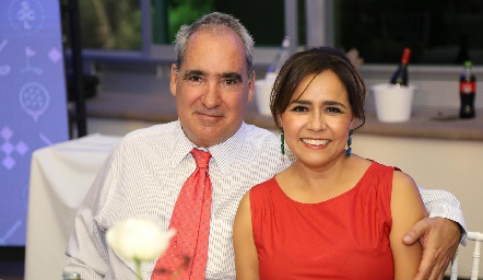  Ricardo Raymond y  Laura Acosta.