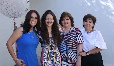  Dulce Herrera, Ale Gascón, Lupita Martínez e Irma Estela Martínez.