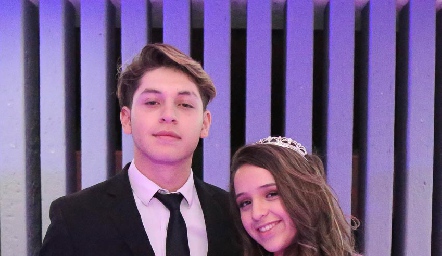 Demián Alejandro y Aurora Mariel .