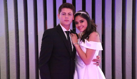  Jesús García e Isabela González.