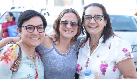  Claudia Grijalba, Aurora Irigoyen y Martha Elena Meade.