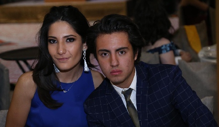  Laura López y Alessandro Domínguez.