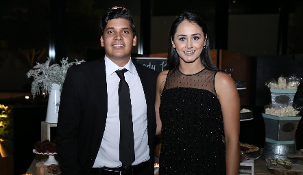  Alan Zenil e Ilse Candia.