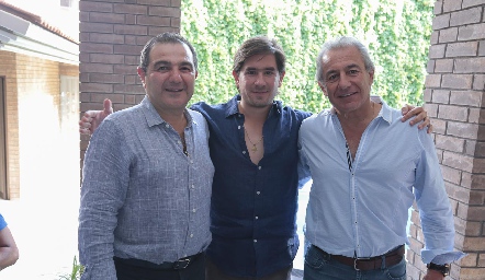  Antonio Musa, Fer y Fernando Abud.