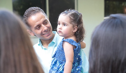  Fer con su papá, José Alberto Torres.