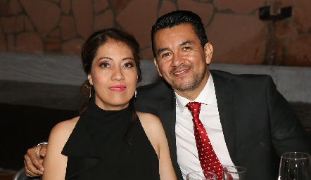  Cecilia Ayala y Héctor Moreno.