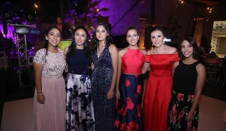  Mayela, Fernanda, Manola, Paola, Alexa y Ana Gaby.