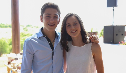  Andrés Serrano y Ofelia Fernández.