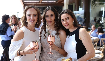  María Gutiérrez, Mónica Abud y Mary Carmen Arenas.
