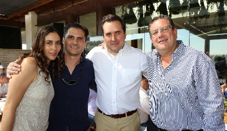  Mónica Abud, Felipe Salazar, Bernardo Fernández y Jacobo Payán.