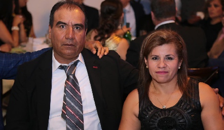  Juan Carlos Ortega y Araceli Báez.