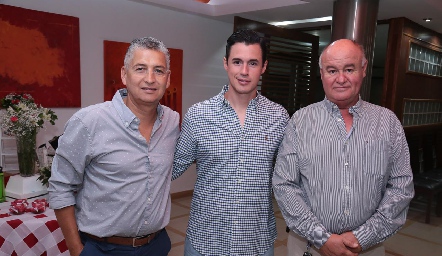 Ramón Zacarías, Marco y Antonio Zarzosa.