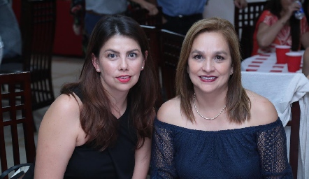  Alejandra Sáenz y Alma Redondo.