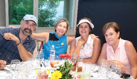  Fernando De Luna, Olivia Rochín, Ana Laura Villarreal y Paty del Peral.
