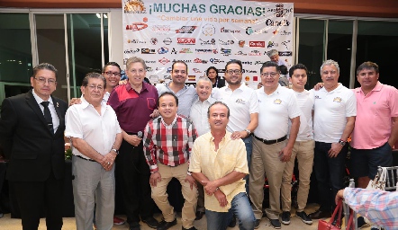  Miembros del Club Rotario San Luis.