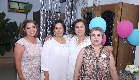  Arq. Alicia Zapata, Arq. Ruth Faz, D.G. Jorgelina Meléndez y D.I. Cecy Gómez.