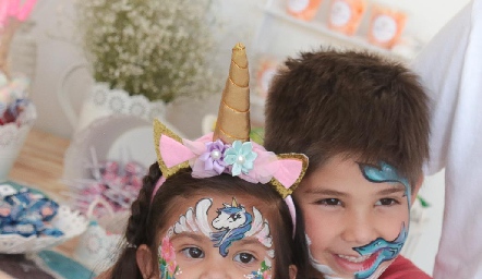  María José y José Miguel Compean.