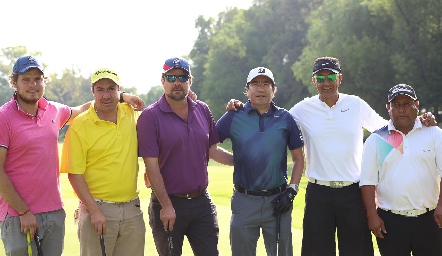  Sebastian Hernández, Javier Hernández, Omar Hernández, Oliverio Herrera, Jesús Medellin y Francisco Rojas.