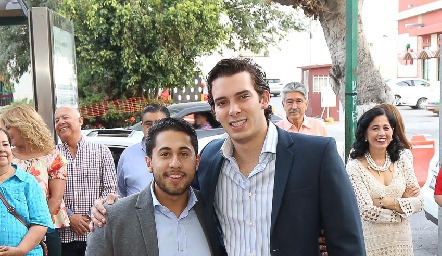 Jorge Rocha y Benjamín Martin Alba.