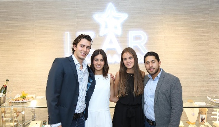  Benjamín Martin Alba, Mayte Dantuñano, Ana María Reyes y Jorge Rocha.