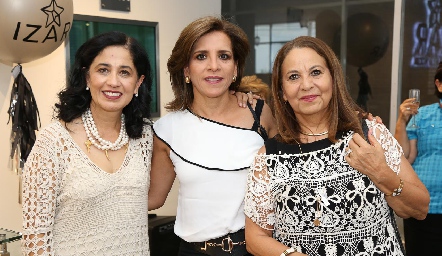  Patricia Gallardo, Ana Emelia Tobías y Rosa María Torres.