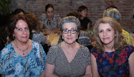 Katis Montiel, Rome Grande y Laura González.
