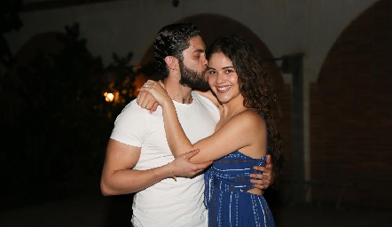 Mauricio Kury y Alejandra Gascón.