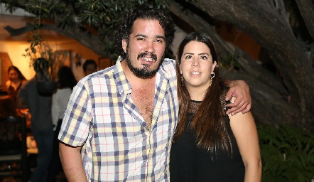  Juan Pablo Meade y Gaby Carrillo.