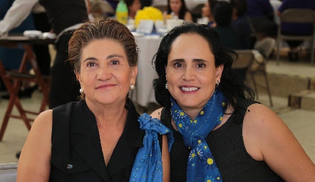 Guadalupe Urizar y Alejandra Treviño.