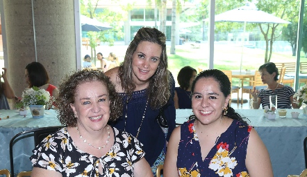  Lourdes Guerra, Graciela Hernández y Luz de Lourdes.