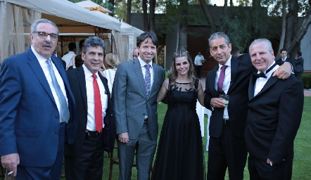  Antonio, Julio Castelo, Tito Herrera, Pilar Palomar, Ricardo Torres Corzo y Jorge Palomar.