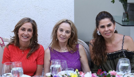  Patricia Gaviño, Tayde Gaviño y Martha Díez Gutiérrez.