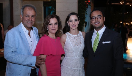  Eduardo Estrada, Ana Luisa Torres, Luli Lamas y Javier Campos.