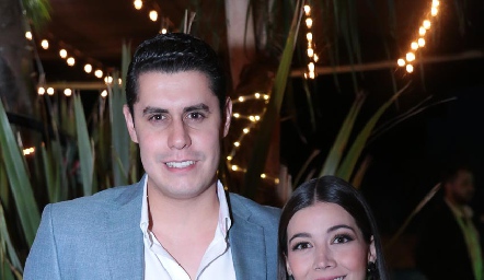  Pascual Estrada y Mónica Cardona.