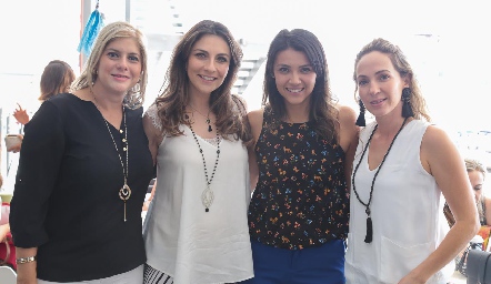  Karla Verástegui, Alejandra Dip, Melissa Morales y Lili Medina.