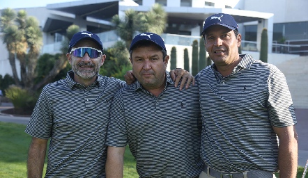  Juan Carlos Abaroa, Humberto Abaroa y Jorge Morales.