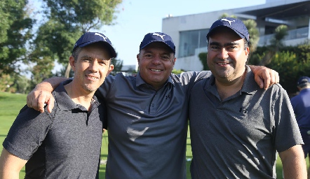  Eduardo Espinosa, Héctor Morales y Juan José Leos.