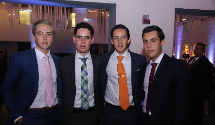  Chema Zulaika, Fede Delgado, Mau Cohen y Juan Pablo Ascanio.