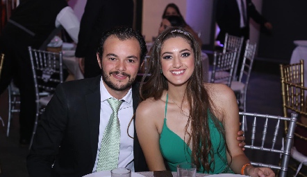  Daniel Medina y Ana Pau García.