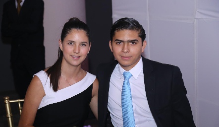 Natalia González y Javier Ponce.