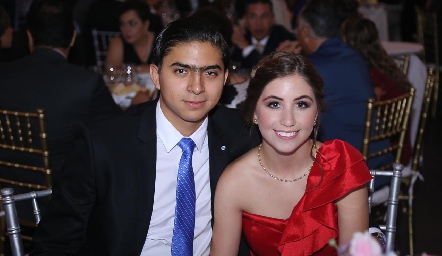  Diego Ponce y Regina Morones.