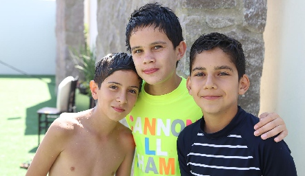  Diego, Eugenio y Marcelo.