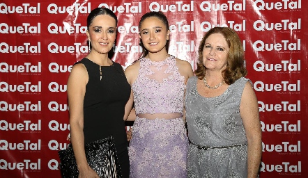  Marina Mendoza, Marina Herrera y Marina Castañeda.