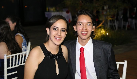  Sofí Carrera y Mateo Rodríguez .