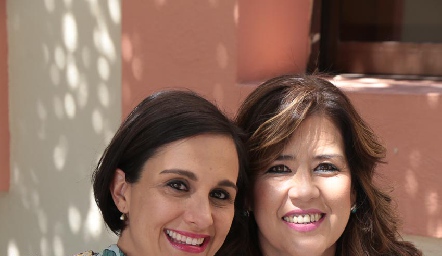 Alis Salguero y Cristina Galán.