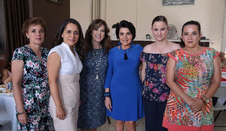  Consejo Generacional del Sagrado Corazón, Lorena Maza, Maribel Andrade, Cristina Galán, Yoya González, Vero Gómez y Ana Irma Ramos.