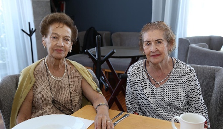  Martha Lucía Ruiz y Lila de González Ramírez.