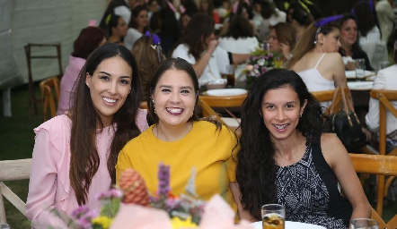  Sofía Delgadillo, Patricia Castro y Fernanda Muñoz.
