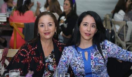  Marcela y Keny Martínez.