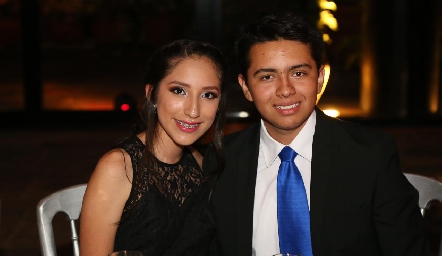  Alexa Guzmán y Emilio Aguilar.